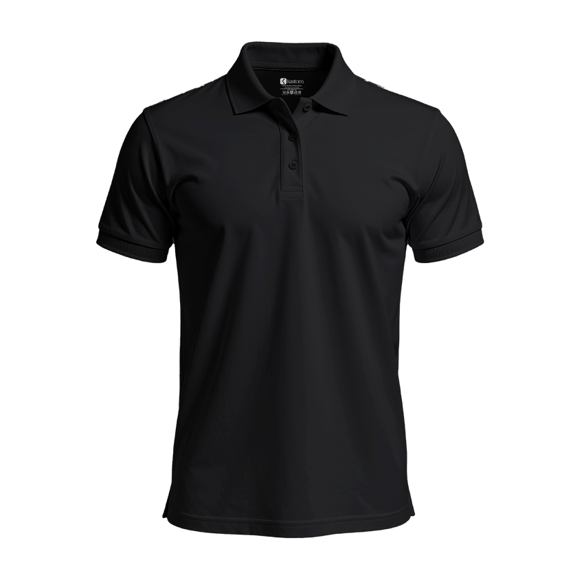 Unisex Polo T-Shirt Black