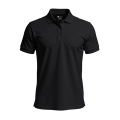 Unisex Polo T-Shirt Black