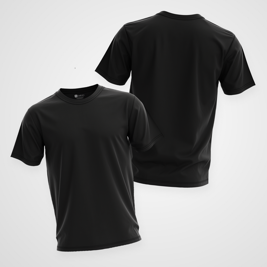 Regular Fit Unisex T-Shirt Black